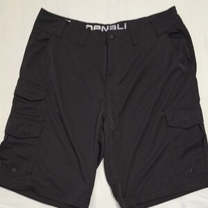 Denali Black Cargo Shorts